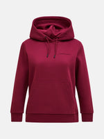 Femme Original Petit Logo Hood
