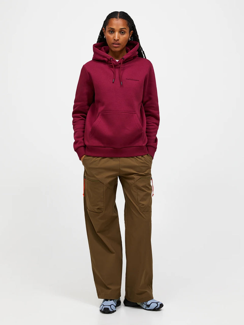 Femme Original Petit Logo Hood