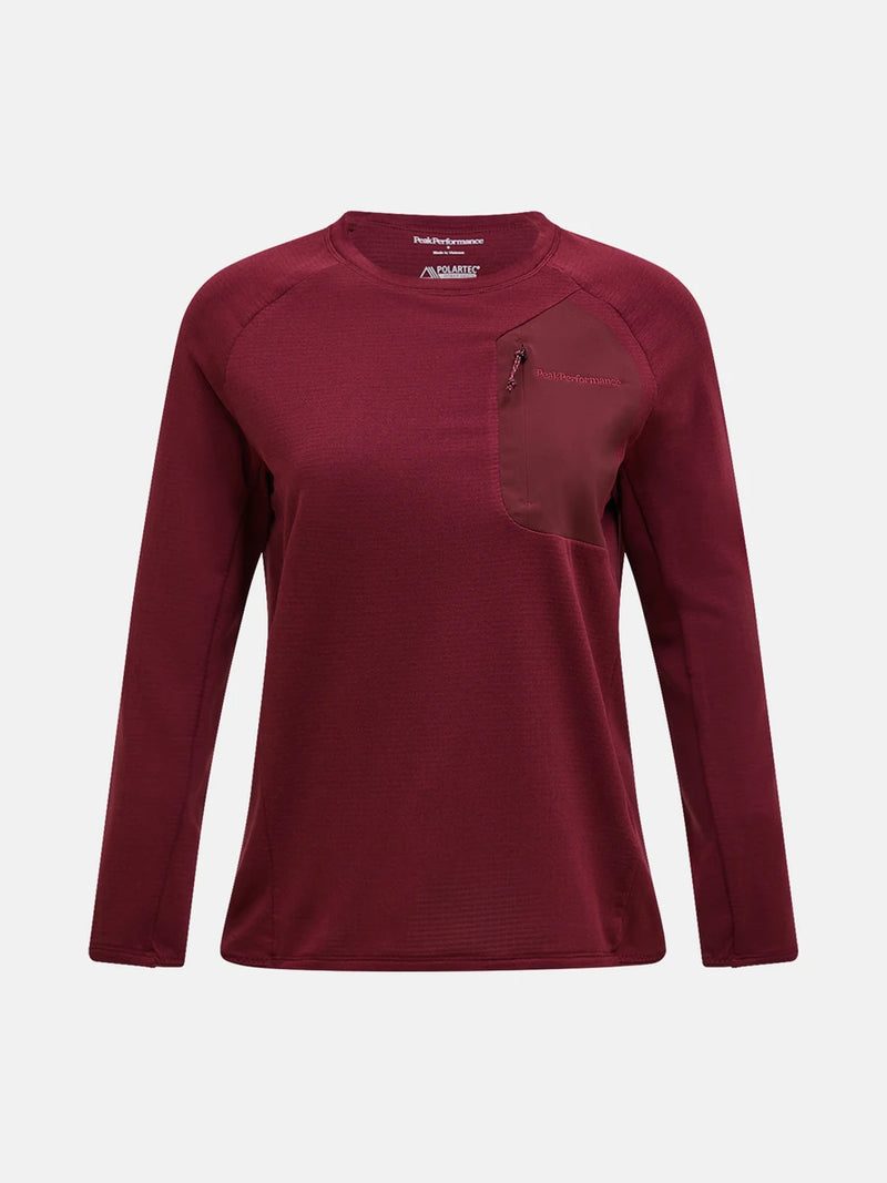 Femme Freelight Polartec Col Rond