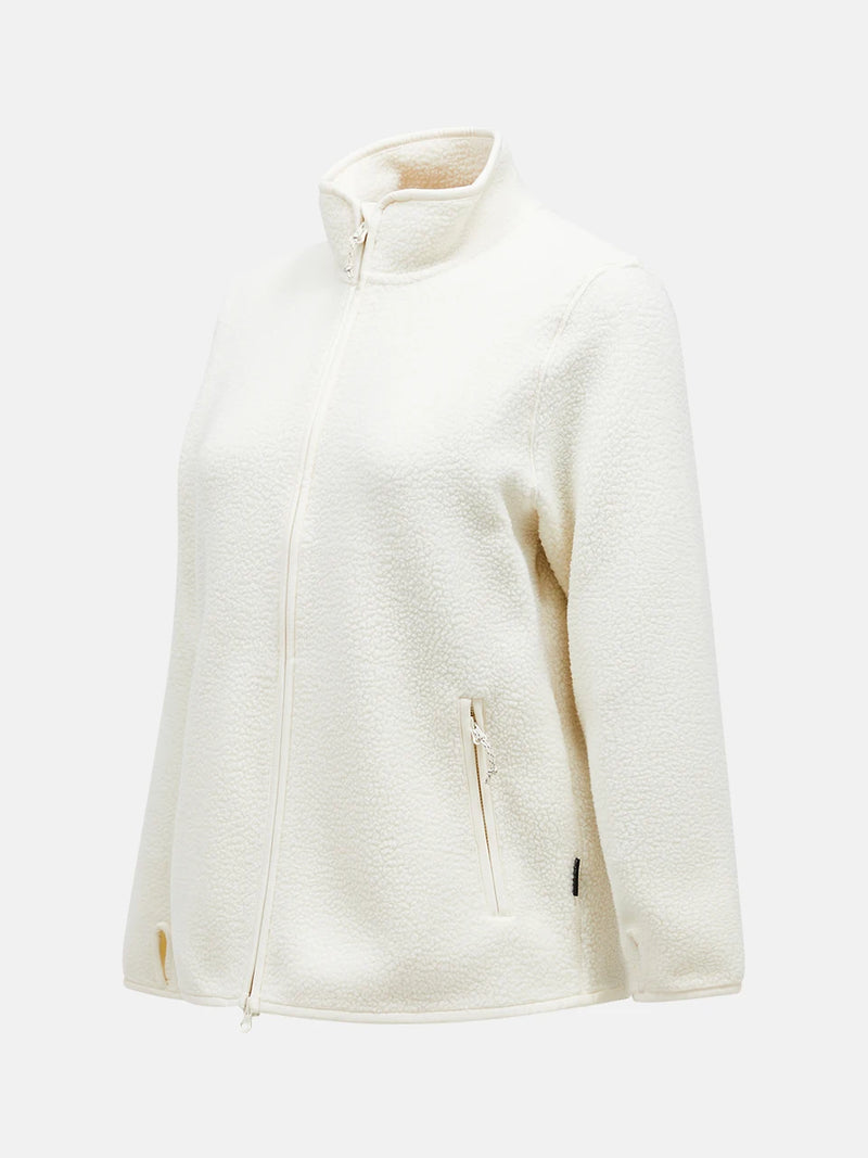 Femme Pile Zip Jacket
