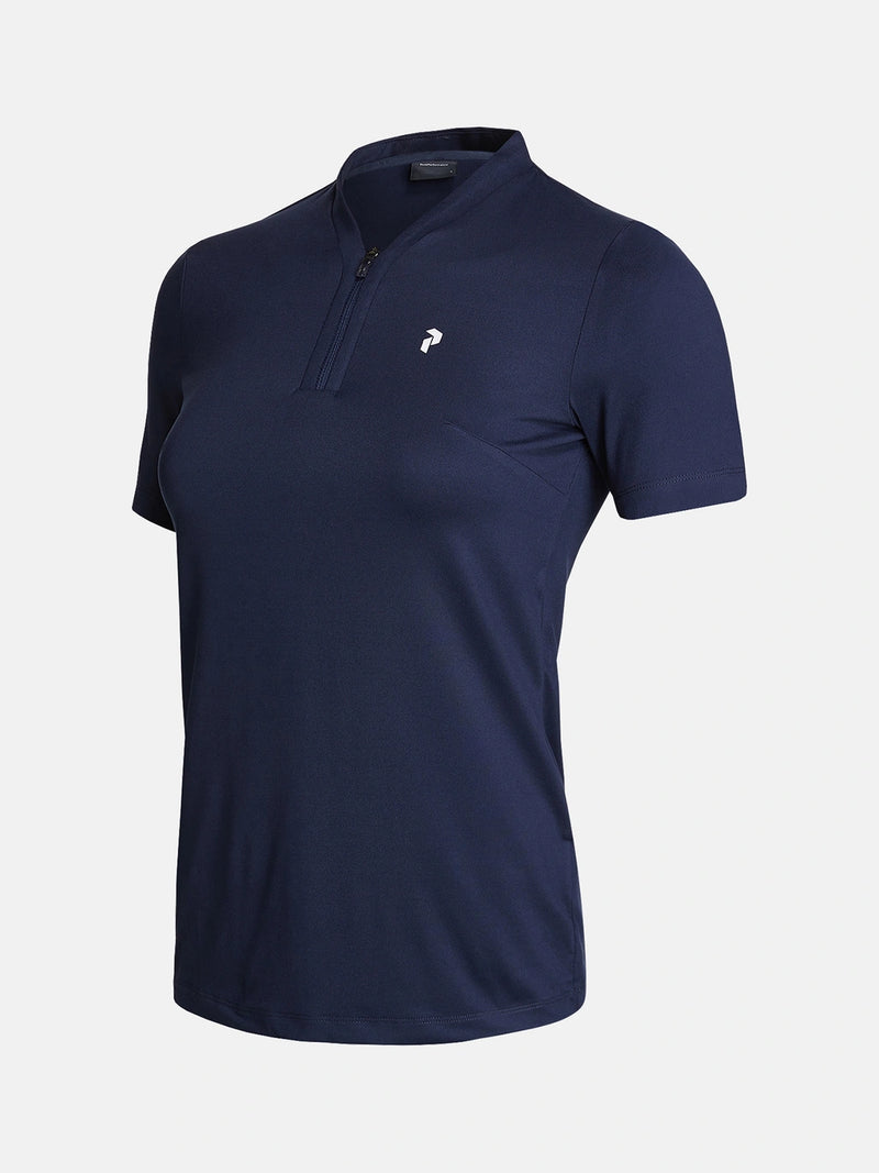Femme Turf Zip Polo