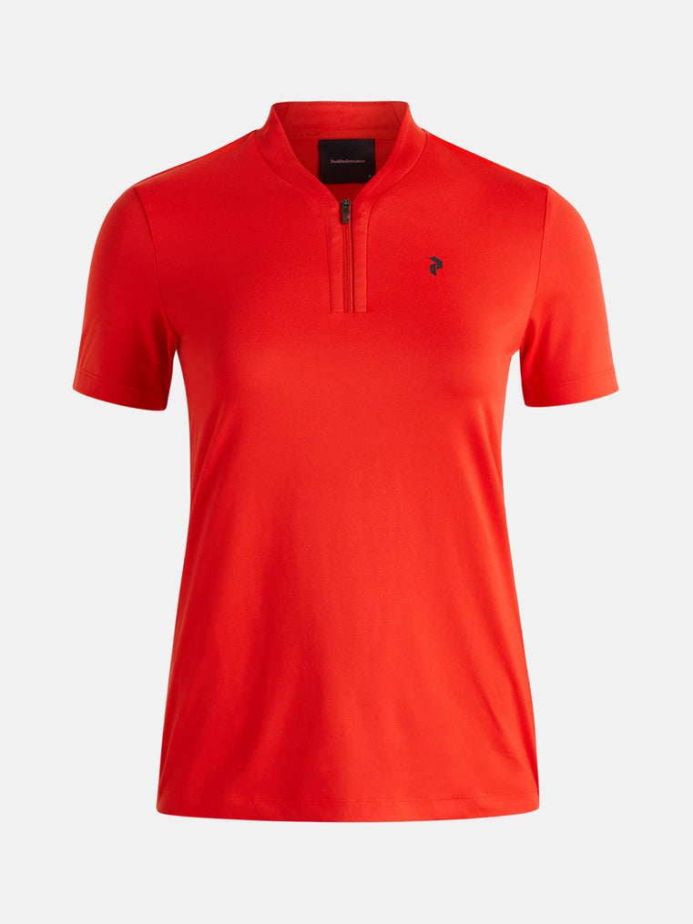 Femme Turf Zip Polo